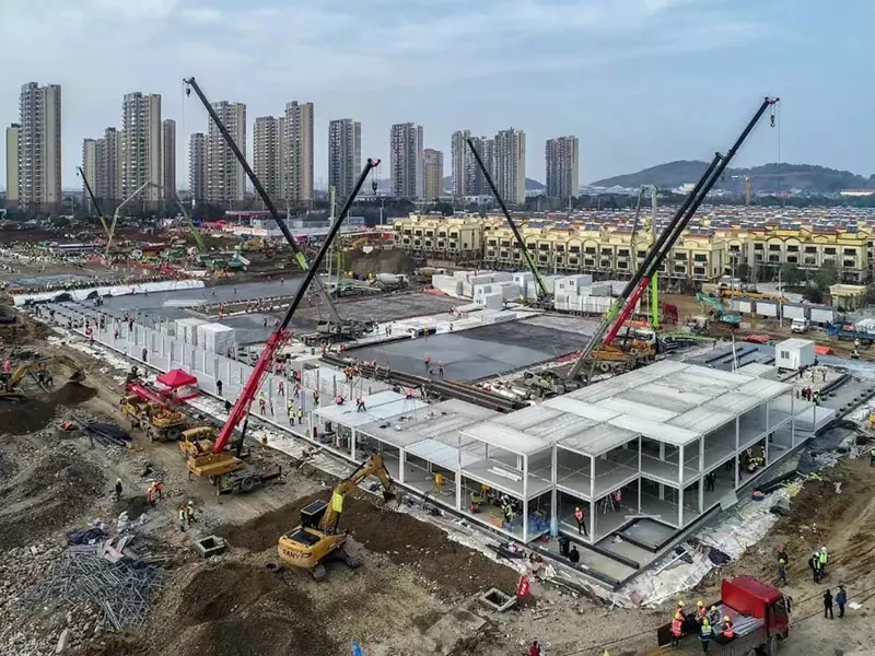 మాడ్యులర్ స్టీల్ స్ట్రక్చర్ హాస్పిటల్ బిల్డింగ్