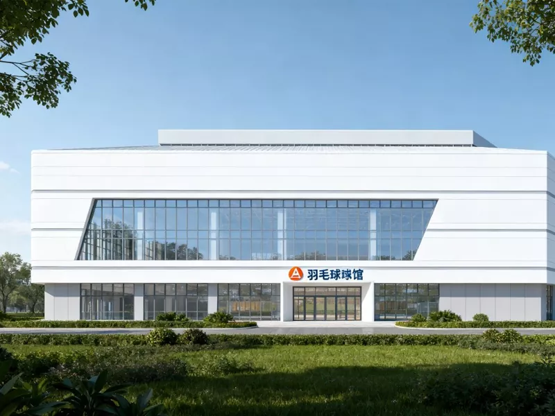 స్టీల్ స్ట్రక్చర్ బ్యాడ్మింటన్ హాల్